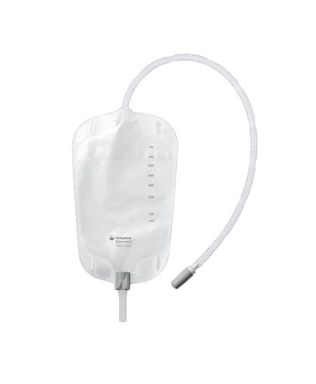 Bilde av Conveen Security+ Leg bag - Sterile 500ml - 50cm tube