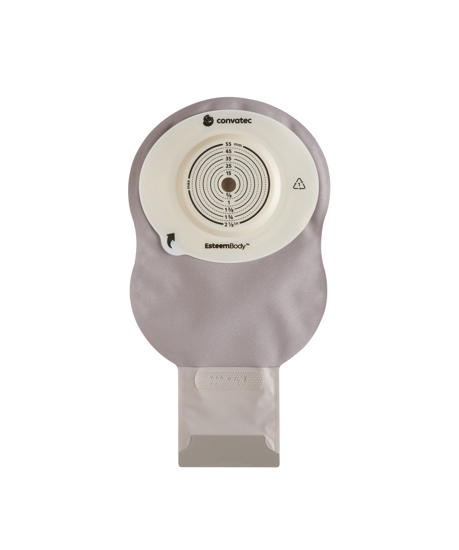 Bilde av Esteem body 10-45mm 1d soft.convex 3,5mm dybde tømbar grå pose(570ml) m/vindu